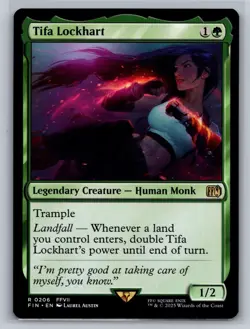 MTG Final Fantasy Tifa Lockhart 0206 (R) (FIN) (EN) - Image 1