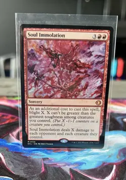 Soul Immolation MTG Lorwyn Eclipsed 0156 - Image 1