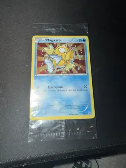 Pokemon TCG Magikarp XY143 Holo Promo Card Sealed Mint Condition - Image 1