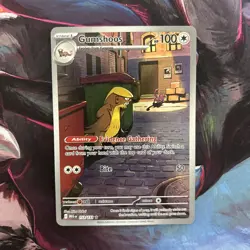 🔥Pokemon TCG Gumshoos 153/132 Mega Evolution Illustration Rare NM+🔥 - Image 1