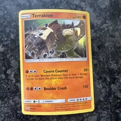 TERRAKION SM223 BLACK STAR PROMO HOLO POKEMON TCG - Image 1