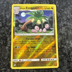 Alolan Exeggutor Team Up Reverse Holo Rare 115/181 Near Mint Pokemon Card - Image 1