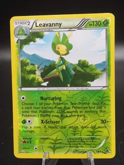 Leavanny 7/98 Reverse Holo Rare Pokemon 2011 Emerging Powers - LP / MP - Image 1