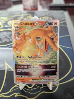 Pokemon TCG Charizard VSTAR Crown Zenith Holo Ultra Rare Card 019/159 - Image 1
