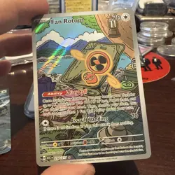 Fan Rotom 250/217 IR Ascended Heroes Evolution English Pokemon TCG MINT - Image 1