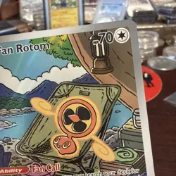 Fan Rotom 250/217 IR Ascended Heroes Evolution English Pokemon TCG MINT - Image 4