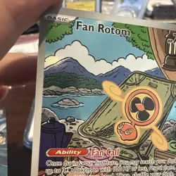 Fan Rotom 250/217 IR Ascended Heroes Evolution English Pokemon TCG MINT - Image 5
