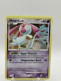 Pokemon TCG Mesprit Illustration Rare Holo and Holo Lot! All LP - Image 1