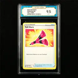 TQG 9.5 MINT+ 2020 Pokemon ENG Yell Horn 173/189 U - Image 1