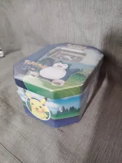 Pokemon GO 2022 Collectible Sealed Tin - SNORLAX (4 Packs, 2 Foils & Stickers) 820650850776 - Image 2