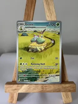Grotle 164/162 Illustration Rare Holo NM Temporal Forces Pokemon TCG Card - Image 2