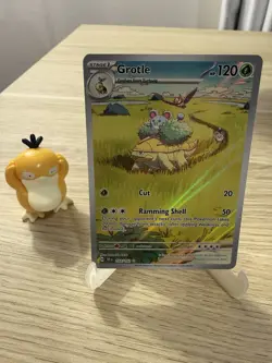 Pokemon Card TCG - Grotle 164/162 Illustration Rare Temporal Forces Near Mint - Image 1