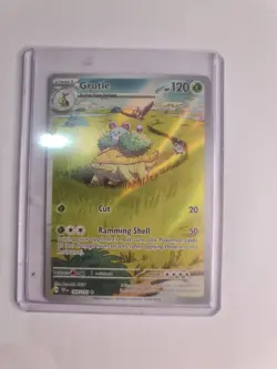 Pokemon Card TCG - Grotle 164/162 Illustration Rare Temporal Forces Near Mint - Image 1