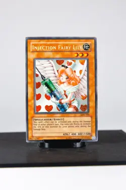 Yugioh Injection Fairy Lily LOD-100 Secret Rare MP - Image 1
