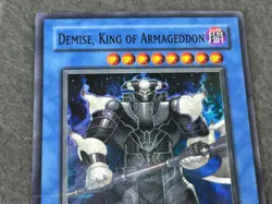 Demise, King of Armageddon Yu-Gi-Oh TCG SOI-EN035 Shadow of Infinity 1st Edition - Image 2