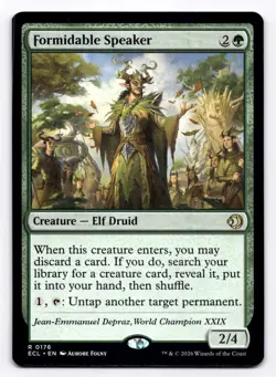 Formidable Speaker ECL 176 - Normal - NM - Magic the Gathering - Image 1