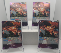 Queen Playset - EB04-032 x4 - The Azure Sea's Seven - One Piece TCG - English - Image 1