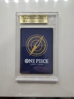 BGS 10 One Piece Monkey.D.Luffy Gold Foil SP OP05-119 Fist of Divine Speed - Image 2
