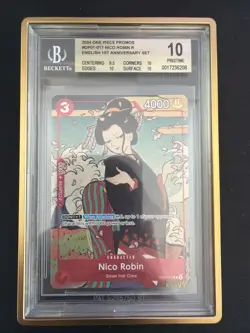 Nico Robin (English Version 1st Anniversary Set) OP01-017 One Piece Promotion... - Image 1