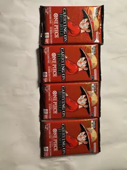 One Piece OP13 Booster Packs Carrying On His Will English New Sealed - Image 2