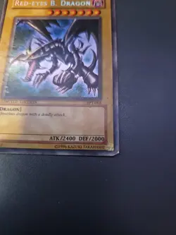 Yu-Gi-Oh! Red-Eyes B. Dragon BPT-005 Secret Rare Vintage HP - Image 2