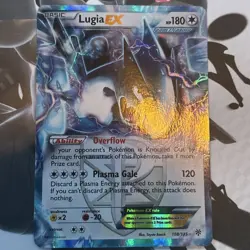 Lugia EX (Team Plasma) 108/135 Plasma Storm Holo Pokemon TCG - Image 2