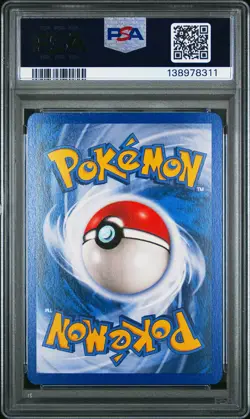 2004 POKEMON EX TEAM MAGMA VS TEAM AQUA #9 TEAM MAGMA'S GROUDON-HOLO PSA 8 - Image 2