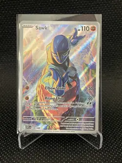 Sawk #130/086 - White Flare Pokemon TCG - NM - Image 1