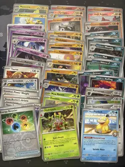 Pokemon TCG Destined Rivals Bulk Lot Holo, Reverse, Normal No Doubles 40 Cards - Image 1