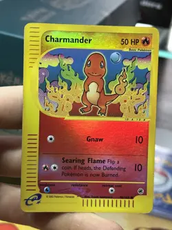 Charmander 98/165 Expedition 2002 Reverse Holo e-Series Pokemon Card TCG - Image 4