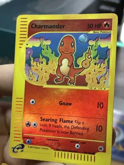 Charmander 98/165 Expedition 2002 Reverse Holo e-Series Pokemon Card TCG - Image 5