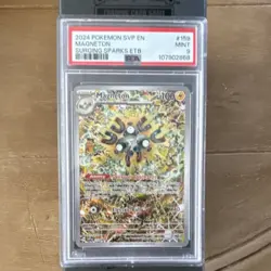 Pokemon Magneton SV Promo Scarlet & Violet 159 Holo Stage 1 100HP PSA 9 Card - Image 1