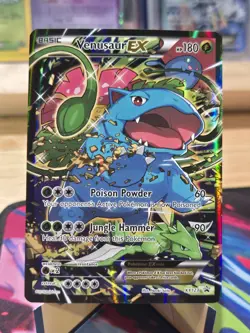 Venesaur Ex Xy123 Black Star Promo Pokemon Card NM/lp - Image 1