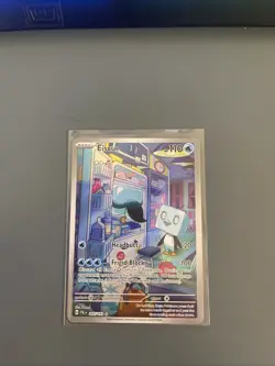 Eiscue 205/193 Sv02: Paldea Evolved Holo Pokemon TCG Card NM/M Condition - Image 1