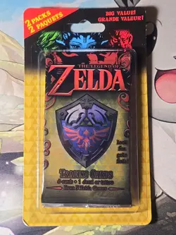Legend of Zelda 2016 Enterplay Trading Cards TCG Sealed Blister 3 Pack Each Art - Image 1