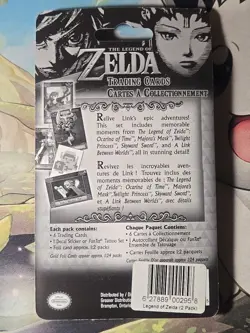 Legend of Zelda 2016 Enterplay Trading Cards TCG Sealed Blister 3 Pack Each Art - Image 2