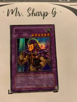 RYU SENSHI - LOD-019 ENGLISH Yu-Gi-Oh! CARD SUPER RARE HOLO KONAMI TCG OCG - Image 4