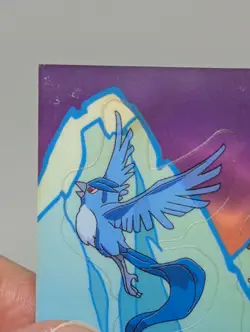 Misty & Articuno Pokemon 2000 Movie Topps Sticker Card #2 (LP/MP) - Image 2