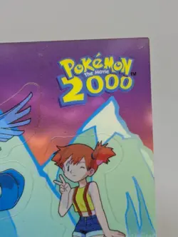 Misty & Articuno Pokemon 2000 Movie Topps Sticker Card #2 (LP/MP) - Image 3