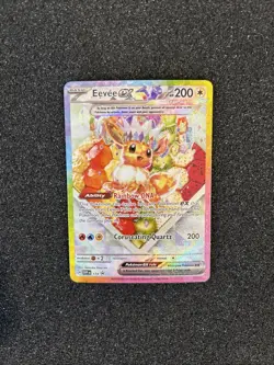 Pokemon Eevee EX 174 Prismatic Evolutions SPC Promo Card NM 🤩 - Image 1