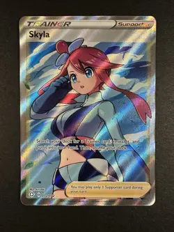 Pokemon Card XY Breakpoint Skyla 122/122 Skyla Full Art Skyla 072/072 NM/LP - Image 2