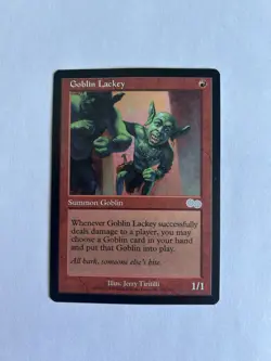 4 Goblin Lackey Urza's Saga Regular - Image 2