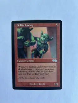 4 Goblin Lackey Urza's Saga Regular - Image 3