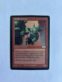 4 Goblin Lackey Urza's Saga Regular - Image 4