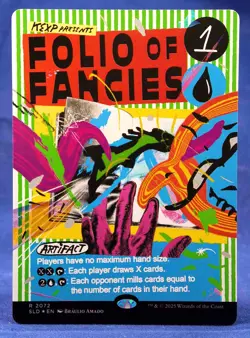 Folio of Fancies -MTG- Rainbow Foil x KEXP You Are Not Alone SLD - Excellent NM - Image 1