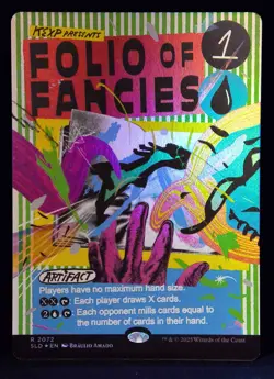 Folio of Fancies -MTG- Rainbow Foil x KEXP You Are Not Alone SLD - Excellent NM - Image 2