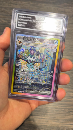 Pokemon Aquana EX Deutsch 149/131 Prismatische Entwicklungen SIR Mint AOG 9 - Image 2