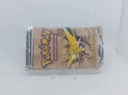 1999 Pokemon WOTC Fossil Unlimited Booster Pack Vintage Sealed TCG Zapdos - Image 1