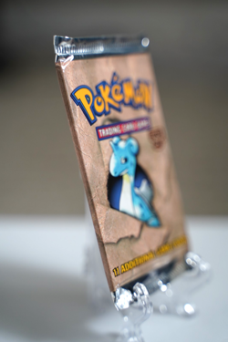21.08g Pokemon WOTC Fossil Unlimited Booster Pack Vintage Sealed TCG Lapras - Image 4
