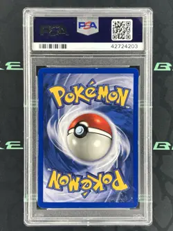 1999 Pokemon Base Set Ninetales #12 Holo Unlimited WOTC NM-MT PSA 8 - Image 2